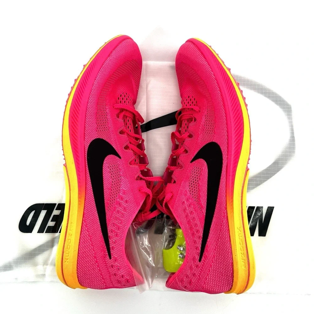 Nike ZoomX Dragonfly Hyper Pink CV0400-600 Men's 13 Track‎  Spikes + Bag